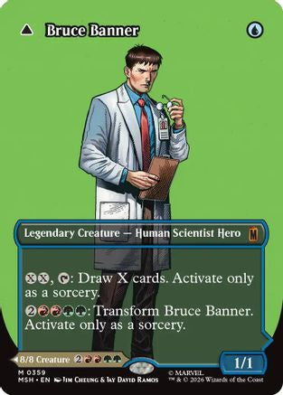 Bruce Banner (Borderless) (0359)  [Marvel Super Heroes] Foil