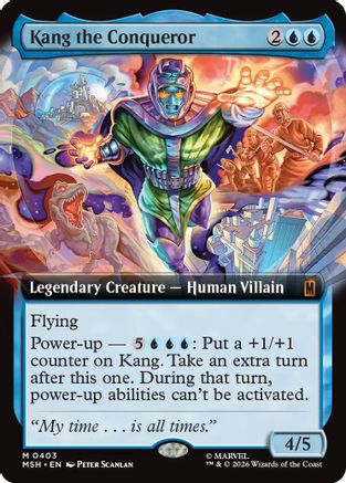 Kang the Conqueror (Extended Art)  [Marvel Super Heroes]