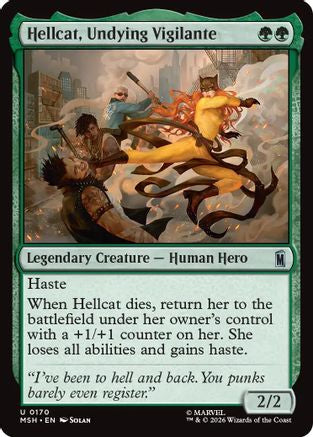 Hellcat, Undying Vigilante  [Marvel Super Heroes] Foil