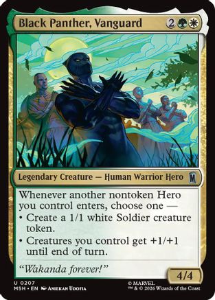 Black Panther, Vanguard  [Marvel Super Heroes]