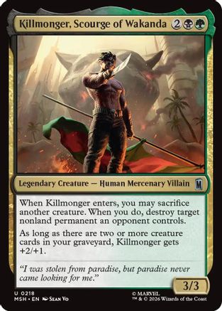 Killmonger, Scourge of Wakanda  [Marvel Super Heroes]