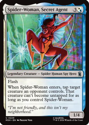 Spider-Woman, Secret Agent  [Marvel Super Heroes] Foil