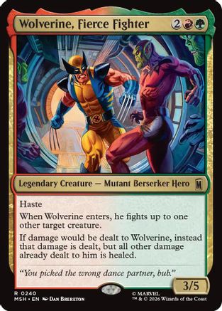 Wolverine, Fierce Fighter  [Marvel Super Heroes]