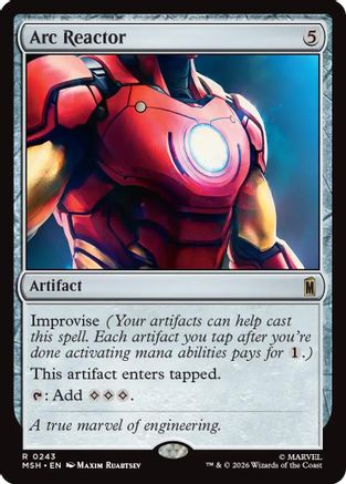 Arc Reactor  [Marvel Super Heroes] Foil