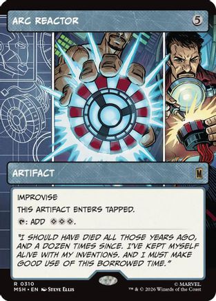 Arc Reactor (Borderless)  [Marvel Super Heroes] Foil