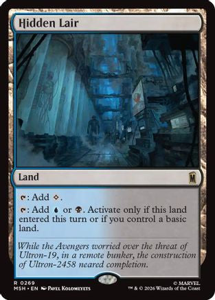 Hidden Lair  [Marvel Super Heroes] Foil