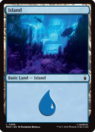 Island (0289)  [Marvel Super Heroes] Foil