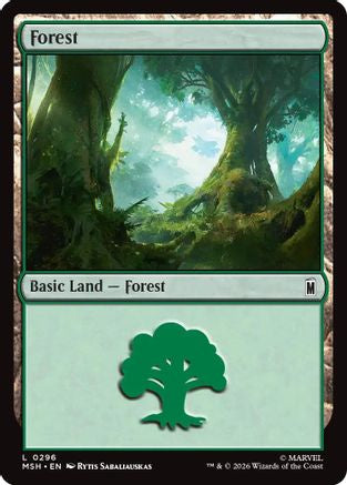 Forest (0296)  [Marvel Super Heroes] Foil