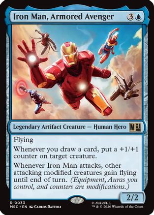 Iron Man, Armored Avenger  [Commander: Marvel Super Heroes]