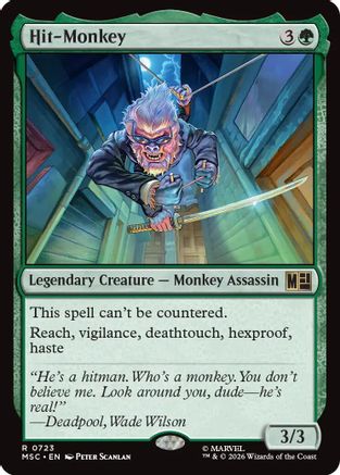 Hit-Monkey  [Commander: Marvel Super Heroes]