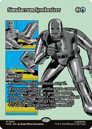 Simulacrum Synthesizer (Borderless)  [Marvel Universe Eternal-Legal]