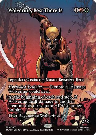 Wolverine, Best There Is (Borderless)  [Marvel Universe Eternal-Legal]