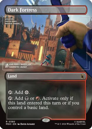 Dark Fortress (Borderless)  [Marvel Super Heroes] Foil
