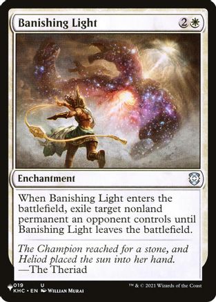 Banishing Light (KHC)  [The List Reprints]