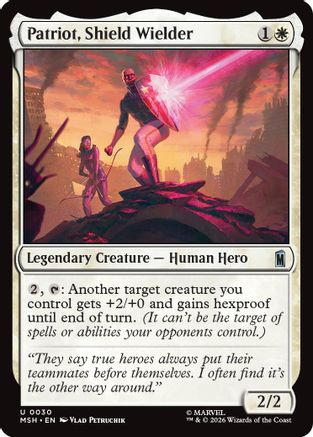 Patriot, Shield Wielder  [Marvel Super Heroes] Foil