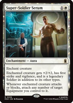 Super-Soldier Serum  [Marvel Super Heroes]