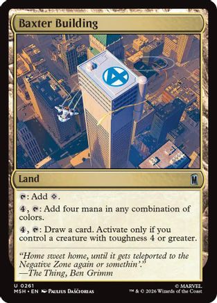 Baxter Building  [Marvel Super Heroes] Foil