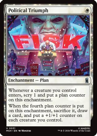 Political Triumph  [Marvel Super Heroes]