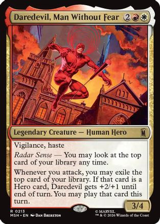 Daredevil, Man Without Fear  [Marvel Super Heroes]