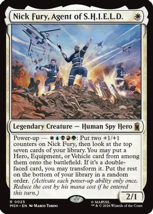 Nick Fury, Agent of S.H.I.E.L.D.  [Marvel Super Heroes] Foil