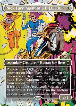 Nick Fury, Agent of S.H.I.E.L.D. (Borderless)  [Marvel Super Heroes]