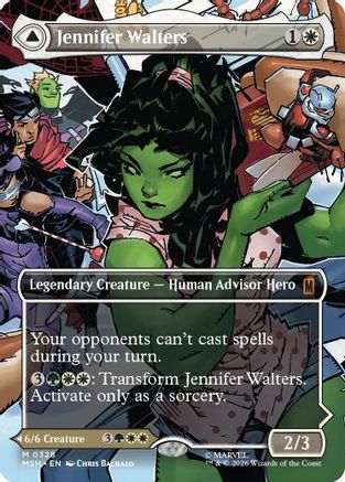 Jennifer Walters (Borderless) (0328)  [Marvel Super Heroes] Foil