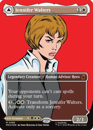 Jennifer Walters (Borderless) (0388)  [Marvel Super Heroes] Foil