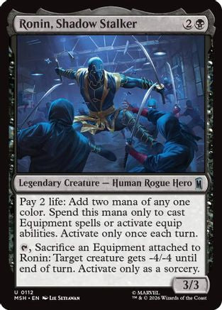 Ronin, Shadow Stalker  [Marvel Super Heroes] Foil