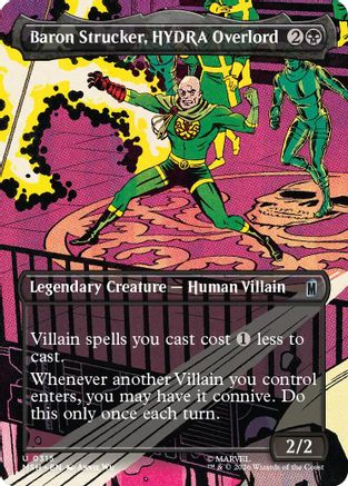 Baron Strucker, HYDRA Overlord (Borderless) (0315)  [Marvel Super Heroes]