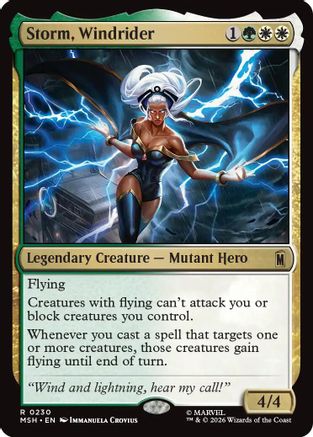 Storm, Windrider  [Marvel Super Heroes]