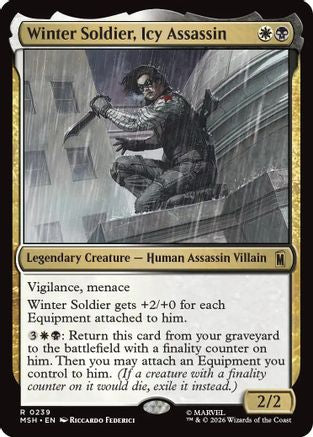 Winter Soldier, Icy Assassin  [Marvel Super Heroes] Foil
