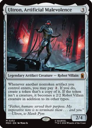 Ultron, Artificial Malevolence  [Marvel Super Heroes]