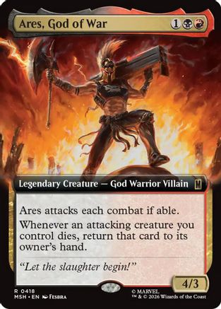 Ares, God of War (Extended Art)  [Marvel Super Heroes]