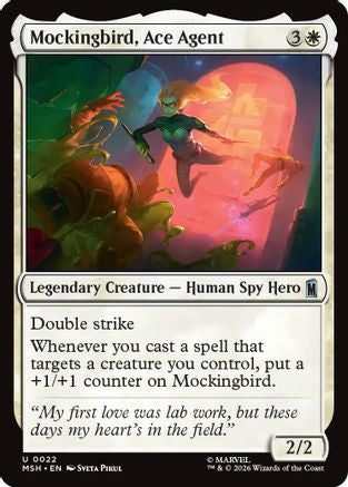 Mockingbird, Ace Agent  [Marvel Super Heroes] Foil
