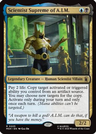 Scientist Supreme of A.I.M.  [Marvel Super Heroes] Foil