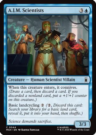 A.I.M. Scientists  [Marvel Super Heroes] Foil