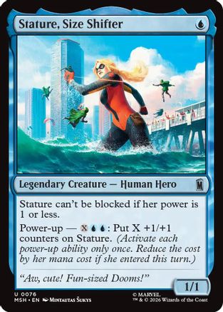 Stature, Size Shifter  [Marvel Super Heroes] Foil