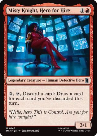 Misty Knight, Hero for Hire  [Marvel Super Heroes] Foil