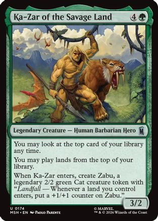 Ka-Zar of the Savage Land  [Marvel Super Heroes]