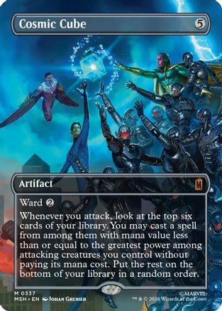 Cosmic Cube (Borderless) (0337)  [Marvel Super Heroes] Foil