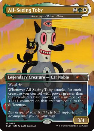 All-Seeing Toby - Sovereign Okinec Ahau  [Secret Lair Drop Series]