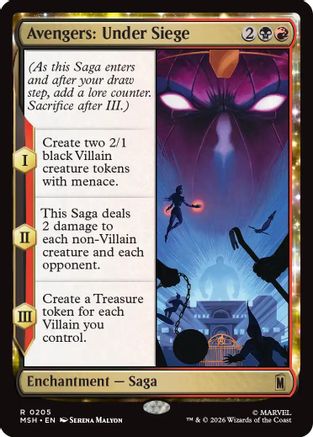 Avengers: Under Siege  [Marvel Super Heroes] Foil