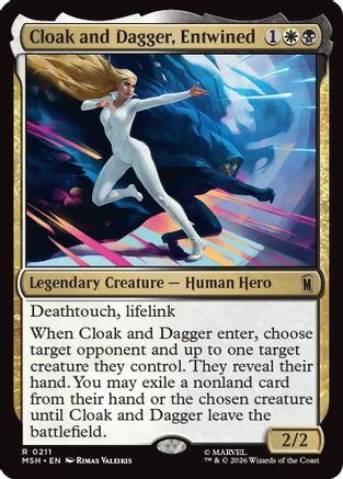 Cloak and Dagger, Entwined  [Marvel Super Heroes]