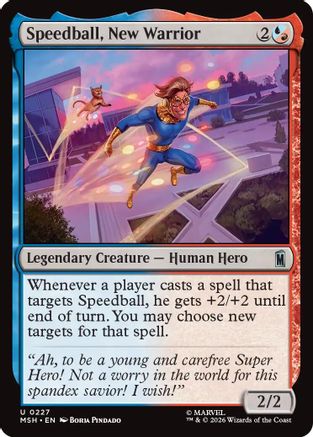 Speedball, New Warrior  [Marvel Super Heroes] Foil