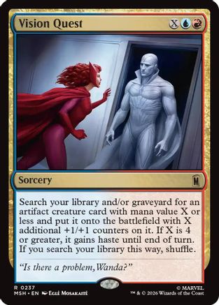 Vision Quest  [Marvel Super Heroes] Foil