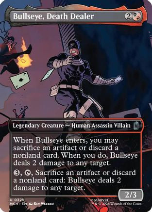 Bullseye, Death Dealer (Borderless)  [Marvel Super Heroes]