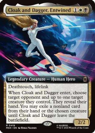 Cloak and Dagger, Entwined (Extended Art)  [Marvel Super Heroes]