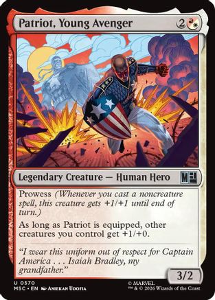 Patriot, Young Avenger  [Marvel Super Heroes]