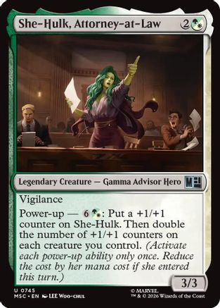 She-Hulk, Attorney-at-Law  [Marvel Super Heroes] Foil