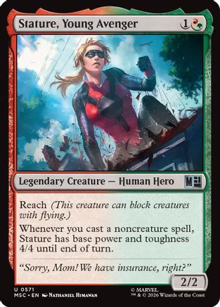 Stature, Young Avenger  [Marvel Super Heroes] Foil